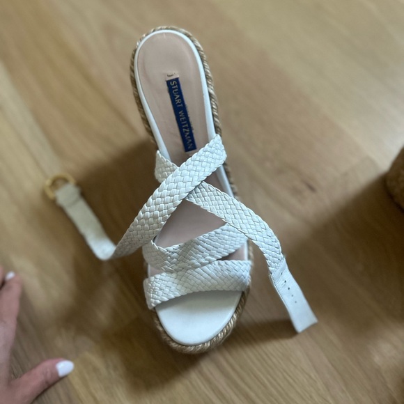 Stuart Weitzman platform espadrilles- The Elise - Picture 1 of 6